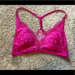 Victoria’s Secret Lace Hot Pink Bralette